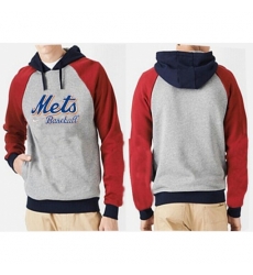 MLB Men Nike New York Mets Pullover Hoodie GreyRed MLB Men Nike New York Mets Pullover Hoodie GreyRed