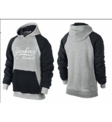 MLB Men Nike New York Yankees Pullover Hoodie GreyBlack MLB Men Nike New York Yankees Pullover Hoodie GreyBlack