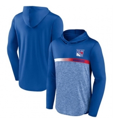 Men New York Rangers Royal Podium Defender Pullover Hoodie Men New York Rangers Royal Podium Defender Pullover Hoodie