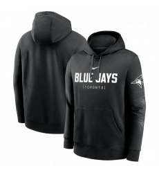 Mens Nike Black Toronto Blue Jays Fashion Club Pullover Hoodie Mens Nike Black Toronto Blue Jays Fashion Club Pullover Hoodie