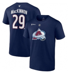Men Colorado Avalanche 29 Nathan MacKinnon Navy 2022 Stanley Cup Champions Authentic Stack Name 26 Number T Shirt Men Colorado Avalanche 29 Nathan MacKinnon Navy 2022 Stanley Cup Champions Authentic Stack Name 26 Number T Shirt