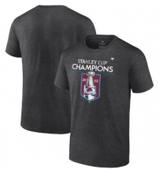 Men Colorado Avalanche Charcoal 2022 Stanley Cup Champions Locker Room T Shirt Men Colorado Avalanche Charcoal 2022 Stanley Cup Champions Locker Room T Shirt