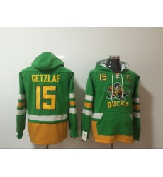 Men's Anaheim Ducks#15 Ryan Getzlaf Stitched Hoody Men's Anaheim Ducks#15 Ryan Getzlaf Stitched Hoody