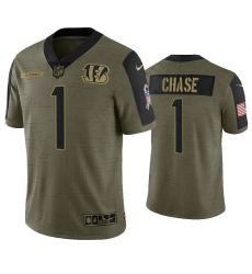 Men Women Youth Toddler Cincinnati Bengals Custom 2021 Olive Salute To Service Limited Jersey Men Women Youth Toddler Cincinnati Bengals Custom 2021 Olive Salute To Service Limited Jersey