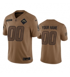 Men Women youth Los Angeles Chargers Active Player Custom 2023 Brown Salute To Service Limited Stitched Jersey Men Women youth Los Angeles Chargers Active Player Custom 2023 Brown Salute To Service Limited Stitched Jersey