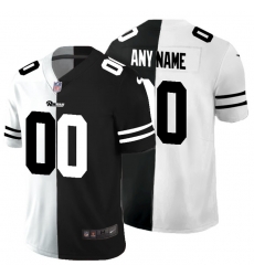 Men Women Youth Toddler Los Angeles Rams Custom Men Black V White Peace Split Nike Vapor Untouchable Limited NFL Jersey Men Women Youth Toddler Los Angeles Rams Custom Men Black V White Peace Split Nike Vapor Untouchable Limited NFL Jersey
