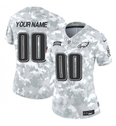 Women Philadelphia Eagles Active Player Custom 2024 F U S E Arctic Camo Salute To Service Limited Stitched Jersey Women Philadelphia Eagles Active Player Custom 2024 F U S E Arctic Camo Salute To Service Limited Stitched Jersey