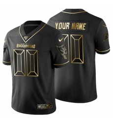 Men Women Youth Toddler Tampa Bay Buccaneers Custom Men Nike Black Golden Limited NFL 100 Jersey Men Women Youth Toddler Tampa Bay Buccaneers Custom Men Nike Black Golden Limited NFL 100 Jersey