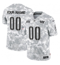Men Washington Commanders Active Player Custom 2024 F U S E Arctic Camo Salute To Men Washington Commanders Active Player Custom 2024 F U S E Arctic Camo Salute To