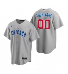 Men Women Youth Toddler All Size Chicago Cubs Custom Nike Gray Stitched MLB Cool Base Road Jersey Men Women Youth Toddler All Size Chicago Cubs Custom Nike Gray Stitched MLB Cool Base Road Jersey