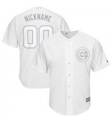 Men Women Youth Toddler All Size Chicago Cubs Majestic 2019 Players Weekend Cool Base Roster Custom White Jersey Men Women Youth Toddler All Size Chicago Cubs Majestic 2019 Players Weekend Cool Base Roster Custom White Jersey