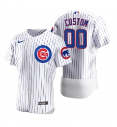Men Women Youth Toddler Chicago Cubs Custom Nike White Strips Stitched MLB Flex Base Jersey Men Women Youth Toddler Chicago Cubs Custom Nike White Strips Stitched MLB Flex Base Jersey
