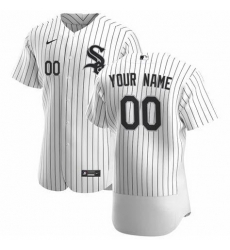 Men Women Youth Toddler Chicago White Sox White Strips Custom Nike MLB Flex Base Jersey Men Women Youth Toddler Chicago White Sox White Strips Custom Nike MLB Flex Base Jersey