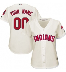 Men Women Youth All Size Cleveland Indians Majestic White II Home Cool Base Custom Jersey Men Women Youth All Size Cleveland Indians Majestic White II Home Cool Base Custom Jersey