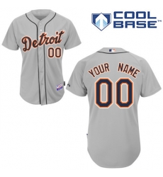 Men Women Youth All Size Detroit Tigers Majestic Road Cool Base Authentic Collection Custom Jersey Gray 3 Men Women Youth All Size Detroit Tigers Majestic Road Cool Base Authentic Collection Custom Jersey Gray 3