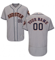 Men Women Youth All Size Houston Astros Cusom Flex Base Jersey Grey Men Women Youth All Size Houston Astros Cusom Flex Base Jersey Grey