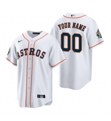 Men Women Youth Houston Astros Active Player Custom White 2022 World Series Home Stitched Baseball Jersey Men Women Youth Houston Astros Active Player Custom White 2022 World Series Home Stitched Baseball Jersey