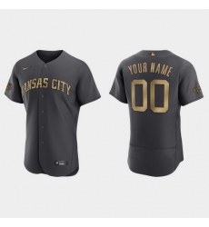 Men Women Youth Custom Kansas City Royals 2022 Mlb All Star Game Authentic Charcoal Jersey Men Women Youth Custom Kansas City Royals 2022 Mlb All Star Game Authentic Charcoal Jersey