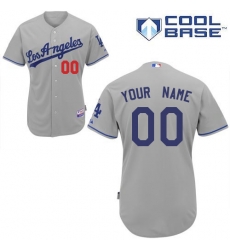 Men Women Youth All Size Los Angeles Dodgers Majestic Cool Base Custom Jersey Grey 3 Men Women Youth All Size Los Angeles Dodgers Majestic Cool Base Custom Jersey Grey 3