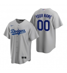 Men Women Youth Toddler Los Angeles Dodgers Gray Custom Royal Cool Base Stitched Jersey Men Women Youth Toddler Los Angeles Dodgers Gray Custom Royal Cool Base Stitched Jersey