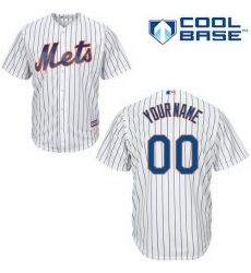 Men Women Youth Toddler All Size New York Mets Majestic White Home Cool Base Custom Jersey Men Women Youth Toddler All Size New York Mets Majestic White Home Cool Base Custom Jersey