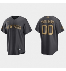 Men Women Youth Custom New York Yankees 2022 Mlb All Star Game Charcoal Replica Jersey Men Women Youth Custom New York Yankees 2022 Mlb All Star Game Charcoal Replica Jersey