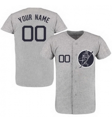 Men Women Youth Toddler All Size New York Yankees Gray Customized New Design Jersey Men Women Youth Toddler All Size New York Yankees Gray Customized New Design Jersey