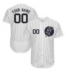Men Women Youth Toddler All Size New York Yankees White Customized Flexbase New Design Jersey Men Women Youth Toddler All Size New York Yankees White Customized Flexbase New Design Jersey