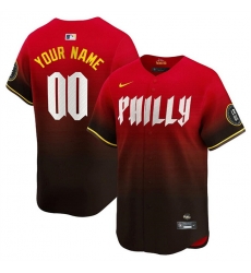 Men Women youth Philadelphia Phillies Active Player Custom Red 2024 City Connect Limited Stitched Jersey Men Women youth Philadelphia Phillies Active Player Custom Red 2024 City Connect Limited Stitched Jersey