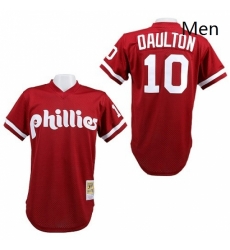 Mitchell and Ness Philadelphia Phillies Customized Red 1991 Throwback MLB Jersey Mitchell and Ness Philadelphia Phillies Customized Red 1991 Throwback MLB Jersey