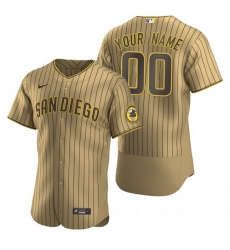 Men Women Youth Toddler All Size San Diego Padres Custom Nike Tan Brown Stitched MLB Flex Base Jersey Men Women Youth Toddler All Size San Diego Padres Custom Nike Tan Brown Stitched MLB Flex Base Jersey