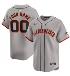 Men Women youth San Francisco Giants Active Player Custom Grey Away Limited Stitched Baseball Jersey Men Women youth San Francisco Giants Active Player Custom Grey Away Limited Stitched Baseball Jersey