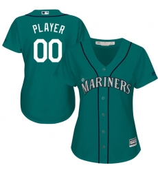 Men Women Youth All Size Seattle Mariners Custom Cool Base Jersey Teal Green Men Women Youth All Size Seattle Mariners Custom Cool Base Jersey Teal Green