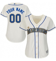Men Women Youth All Size Seattle Mariners Custom Cool Base Jersey White Men Women Youth All Size Seattle Mariners Custom Cool Base Jersey White