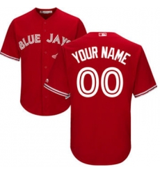 Men Women Youth All Size Toronto Blue Jays Cool Base Custom Jersey Red 3 Men Women Youth All Size Toronto Blue Jays Cool Base Custom Jersey Red 3