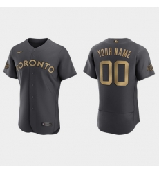 Men Women Youth Custom Toronto Blue Jays 2022 Mlb All Star Game Authentic Charcoal Jersey Men Women Youth Custom Toronto Blue Jays 2022 Mlb All Star Game Authentic Charcoal Jersey