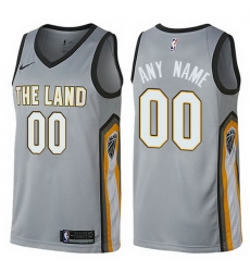 Men Women Youth Toddler All Size Nike Cleveland Cavaliers Customized Swingman Gray NBA City Edition Jersey Men Women Youth Toddler All Size Nike Cleveland Cavaliers Customized Swingman Gray NBA City Edition Jersey