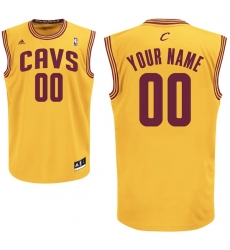 Men Women Youth Toddler Cleveland Cavaliers Yellow Custom Adidas NBA Stitched Jersey Men Women Youth Toddler Cleveland Cavaliers Yellow Custom Adidas NBA Stitched Jersey