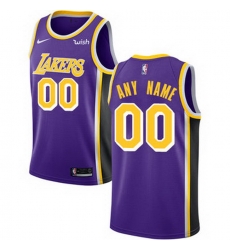 Men Women Youth Toddler All Size Custom Nike Los Angeles Lakers Purple NBA Swingman Statement Edition Jersey Men Women Youth Toddler All Size Custom Nike Los Angeles Lakers Purple NBA Swingman Statement Edition Jersey