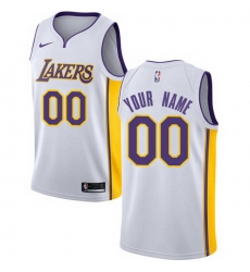 Men Women Youth Toddler All Size Nike Los Angeles Lakers Customized Authentic White NBA Association Edition Jersey Men Women Youth Toddler All Size Nike Los Angeles Lakers Customized Authentic White NBA Association Edition Jersey