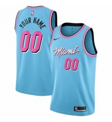 Men Women Youth Toddler Miami Heat Blue Pink Custom Nike NBA Stitched Jersey Men Women Youth Toddler Miami Heat Blue Pink Custom Nike NBA Stitched Jersey