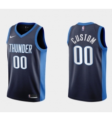 Men Women Youth Toddler Oklahoma City Thunder Active Player Custom Navy Stitched Basketball Jersey Men Women Youth Toddler Oklahoma City Thunder Active Player Custom Navy Stitched Basketball Jersey