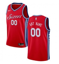 Men Women Youth Toddler All Size Nike Philadelphia 76ers Customized Swingman Red Alternate NBA Statement Edition Jersey Men Women Youth Toddler All Size Nike Philadelphia 76ers Customized Swingman Red Alternate NBA Statement Edition Jersey