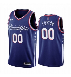 Men Women Youth Toddler All Size Philadelphia 76ers Custom Navy 2019 20 City Edition Swingman NBA Jersey Men Women Youth Toddler All Size Philadelphia 76ers Custom Navy 2019 20 City Edition Swingman NBA Jersey