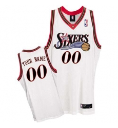 Men Women Youth Toddler Philadelphia 76ers White Custom Adidas NBA Stitched Jersey Men Women Youth Toddler Philadelphia 76ers White Custom Adidas NBA Stitched Jersey