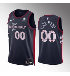 Men Women youth Philadelphia 76ers Active Player Custom Navy 2023 24 City Edition Stitched Jersey Men Women youth Philadelphia 76ers Active Player Custom Navy 2023 24 City Edition Stitched Jersey