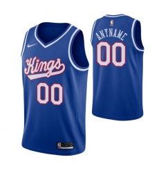 Men Women Youth Toddler All Size Sacramento Kings Custom Blue 2019 20 Hardwood Classics Jersey Men Women Youth Toddler All Size Sacramento Kings Custom Blue 2019 20 Hardwood Classics Jersey