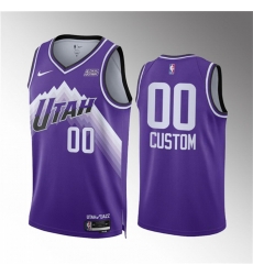 Men Women youth Utah Jazz Active Player Custom Purple 2023 City Edition Stitched Basketball Jersey Men Women youth Utah Jazz Active Player Custom Purple 2023 City Edition Stitched Basketball Jersey