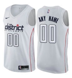 Men Women Youth Toddler Nike NBA Washington Wizards City Edition Nike Authentic White Customized Jersey Men Women Youth Toddler Nike NBA Washington Wizards City Edition Nike Authentic White Customized Jersey