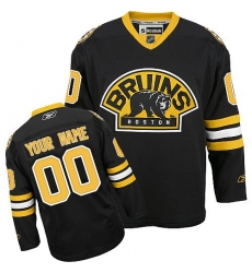 Men Women Youth Toddler Youth Black Jersey - Customized Reebok Boston Bruins Third Men Women Youth Toddler Youth Black Jersey - Customized Reebok Boston Bruins Third